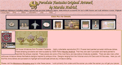 Desktop Screenshot of porcelainfantasies.com